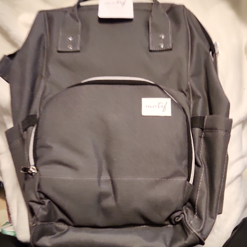 Motif Medical Backpack with many‎ pockets Insulated baby bottle bag